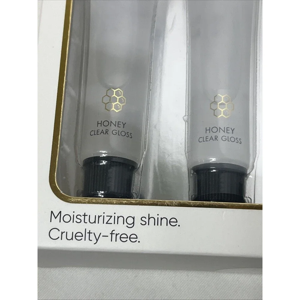 MAX Cherimoya Make Up Lip Gloss 4-Pack Honey Clear NEW